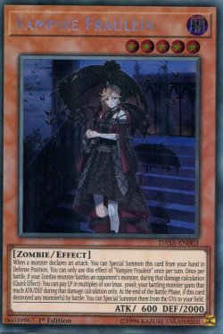 画像1: 【特価品】英語版 ヴァンパイア・フロイライン DASA-EN003 1st（シークレットレア）