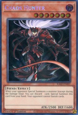 画像1: 【特価品】英語版 カオスハンター RA02-EN007 1st（シークレットレア）