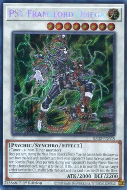 画像1: 【特価品】英語版 ＰＳＹフレームロード・Ω RA02-EN028 1st（シークレットレア）
