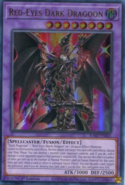 画像1: 【特価品】英語版 超魔導竜騎士－ドラグーン・オブ・レッドアイズ RA02-EN021 1st（ウルトラレア）