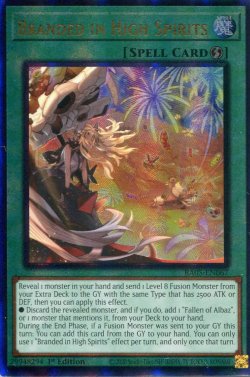 画像1: 【特価品】英語版 烙印の気炎 RA05-EN067 1st（プリズマティックアルティメットレア）