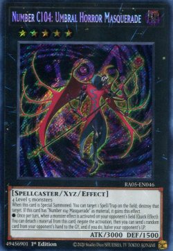 画像1: 【特価品】英語版 ＣＮｏ.１０４ 仮面魔踏士アンブラル RA05-EN046 1st（シークレットレア）