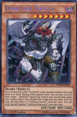 画像1: 【特価品】英語版 堕天使マスティマ DESO-EN032 1st（シークレットレア）