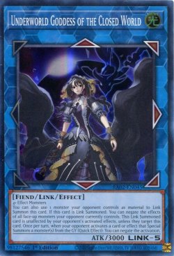画像1: 【特価品】英語版 閉ザサレシ世界ノ冥神 RA02-EN045 1st（スーパーレア）