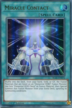 画像1: 【特価品】英語版 ミラクル・コンタクト BLLR-EN076 1st（ウルトラレア）