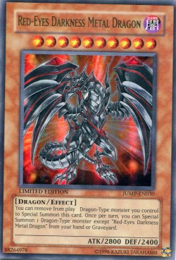 画像1: 【特価品】英語版 レッドアイズ・ダークネスメタルドラゴン JUMP-EN030 Limited Edition（ウルトラレア）