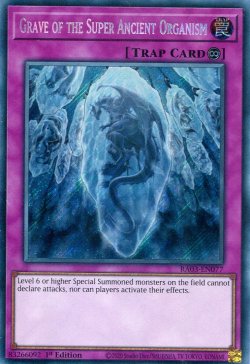 画像1: 【特価品】英語版 超古代生物の墓場 RA03-EN077 1st（シークレットレア）