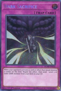 画像1: 【特価品】英語版 身代わりの闇 BLHR-EN056 1st（シークレットレア）