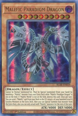 画像1: 【特価品】英語版 Ｓｉｎ パラダイム・ドラゴン BLAR-EN019 1st（ウルトラレア）
