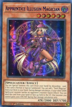 画像1: 【特価品】英語版 幻想の見習い魔導師 LDS3-EN087 1st（ウルトラレア：ブルー）