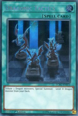 画像1: 【特価品】英語版 ドラゴニック・タクティクス LCKC-EN073 1st（シークレットレア）
