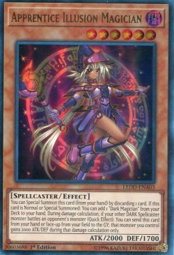 画像1: 【特価品】英語版 幻想の見習い魔導師 LEDD-ENA03 1st（ウルトラレア）