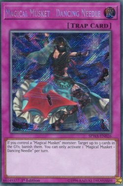 画像1: 【特価品】英語版 魔弾－ダンシング・ニードル SPWA-EN026 1st（シークレットレア）