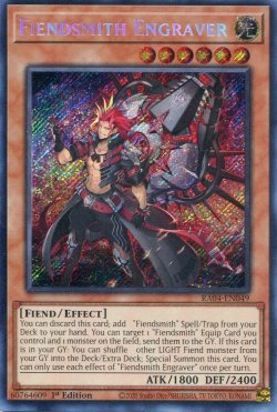 画像1: 【特価品】英語版 魔を刻むデモンスミス RA04-EN049 1st（シークレットレア）