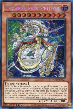 画像1: 【特価品】英語版 アークネメシス・プロートス RA03-EN023 1st（シークレットレア）