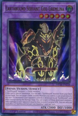 画像1: 【特価品】英語版 地縛戒隷 ジオグレムリーナ MP24-EN238 1st（ウルトラレア）
