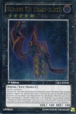 画像1: 【特価品】英語版 Ｎｏ.５３ 偽骸神 Ｈｅａｒｔ－ｅａｒｔＨ CBLZ-EN046（アルティメットレア）