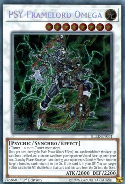 画像1: 【特価品】英語版 ＰＳＹフレームロード・Ω BLLR-EN061 1st（シークレットレア）