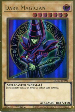 画像1: 【特価品】英語版 ブラック・マジシャン MGED-EN002 1st（プレミアムゴールドレア）