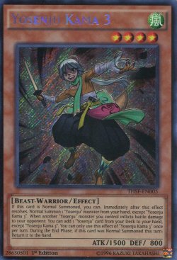 画像1: 【特価品】英語版 妖仙獣 鎌参太刀 THSF-EN005 1st（シークレットレア）