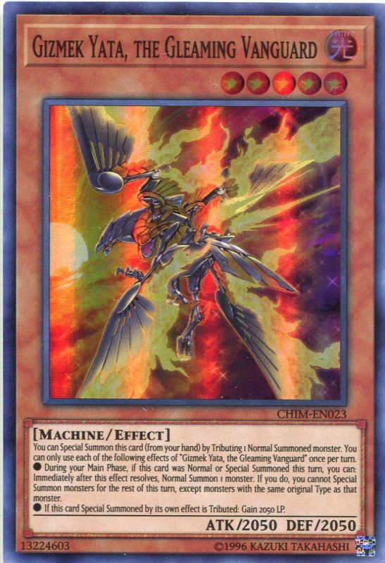 英語版 機巧嘴 八咫御先 Chim En023 スーパーレア 遊戯王カード販売のハッピーファクトリー