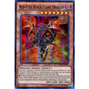 画像: 【特価品】英語版 真紅眼の黒炎竜 CORE-EN020（スーパーレア）