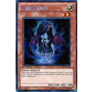 画像: 【特価品】英語版 魔轟神クルス HA03-EN002 1st(シークレットレア)