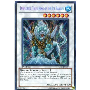 画像: 【特価品】英語版 氷結界の虎王ドゥローレン HA02-EN027 1st(シークレットレア)