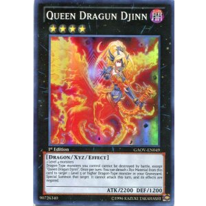 画像: 【特価品】英語版 竜魔人 クィーンドラグーン GAOV-EN049 1st(スーパーレア)