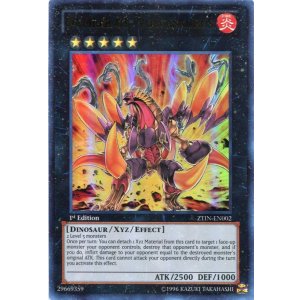 画像: 【特価品】英語版 Ｎｏ.６１ ヴォルカザウルス ZTIN-EN002 1st（ウルトラレア）