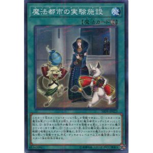 画像: 魔法都市の実験施設 SR08-JP023（ノーマルパラレルレア）