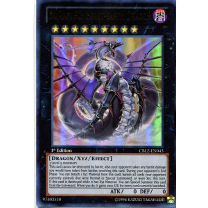 画像: 【特価品】英語版 Ｎｏ.９２ 偽骸神龍 Ｈｅａｒｔ－ｅａｒｔＨ Ｄｒａｇｏｎ CBLZ-EN045 1st（ウルトラレア）