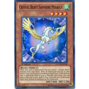 画像: 【特価品】英語版 宝玉獣 サファイア・ペガサス  LCGX-EN161 1st（スーパーレア）