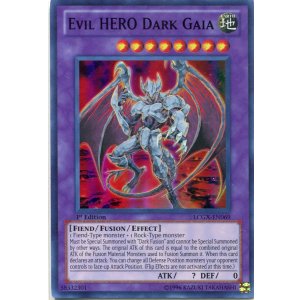 画像: 【特価品】英語版 Ｅ－ＨＥＲＯ ダーク・ガイア LCGX-EN069 1st（スーパーレア）