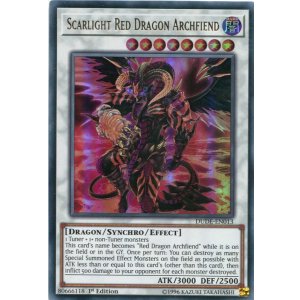 画像: 【特価品】英語版 レッド・デーモンズ・ドラゴン・スカーライト DUDE-EN013 1st（ウルトラレア）
