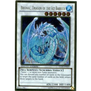 画像: 【特価品】英語版 氷結界の龍 ブリューナク GLD5-EN031（ゴールドレア）