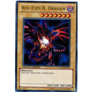 画像: 【特価品】英語版 真紅眼の黒竜 LC01-EN006（ウルトラレア）