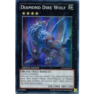画像: 【特価品】英語版 恐牙狼 ダイヤウルフ CT10-EN012（スーパーレア）