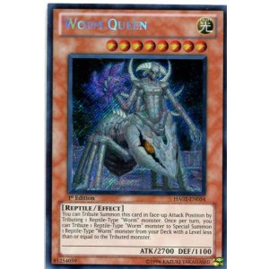 画像: 【特価品】英語版 ワーム・クィーン HA02-EN054 1st(シークレットレア)