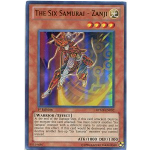 画像: 【特価品】英語版 六武衆－ザンジ RYMP-EN092 1st（ウルトラレア）