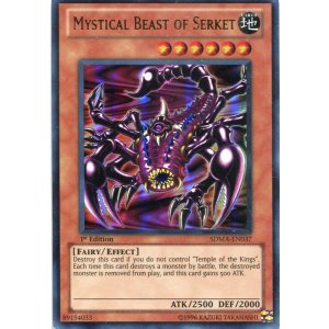画像: 【特価品】英語版 聖獣セルケト SDMA-EN037 1st（ウルトラレア）