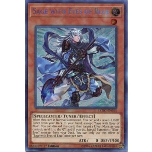 画像: 【特価品】英語版 青き眼の賢士 LCKC-EN015 1st(シークレットレア)