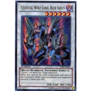 画像: 【特価品】英語版 天狼王 ブルー・セイリオス SHSP-EN090 1st（ウルトラレア）