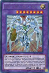 画像: 【特価品】英語版 Ｅ・ＨＥＲＯ シャイニング・フレア・ウィングマン LCGX-EN050 1st（シークレットレア）