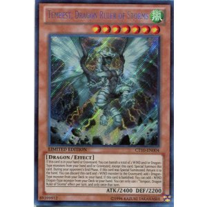 画像: 【特価品】英語版 嵐征竜-テンペスト CT10-EN004(シークレットレア)