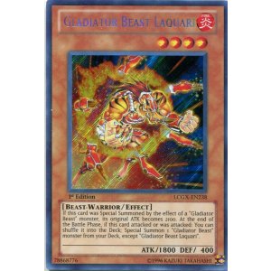画像: 【特価品】英語版 剣闘獣ラクエル LCGX-EN238 1st(シークレットレア)