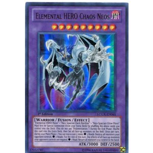 画像: 【特価品】英語版 Ｅ・ＨＥＲＯ カオス・ネオス LCGX-EN065 1st（ウルトラレア）