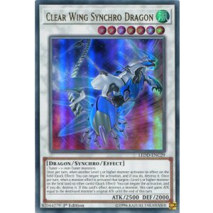 画像: 【特価品】英語版 クリアウィング・シンクロ・ドラゴン LEDD-ENC29 1st(ウルトラレア)