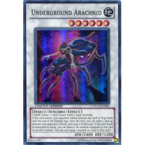 画像: 【特価品】英語版 地底のアラクネー DPC5-EN001（スーパーレア）