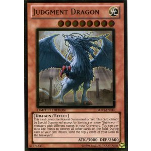 画像: 【特価品】英語版 裁きの龍 GLD3-EN016(ゴールドレア)